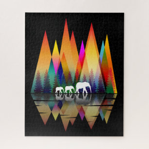 PUZZLE ÉLÉPHANT DE LA MONTAGNE