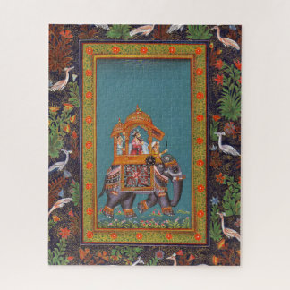 Puzzle Éléphant de Perse de Persan de l'Islam de l'Inde