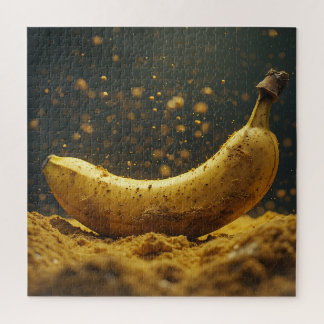Puzzle Élévation de la banane depuis le sol