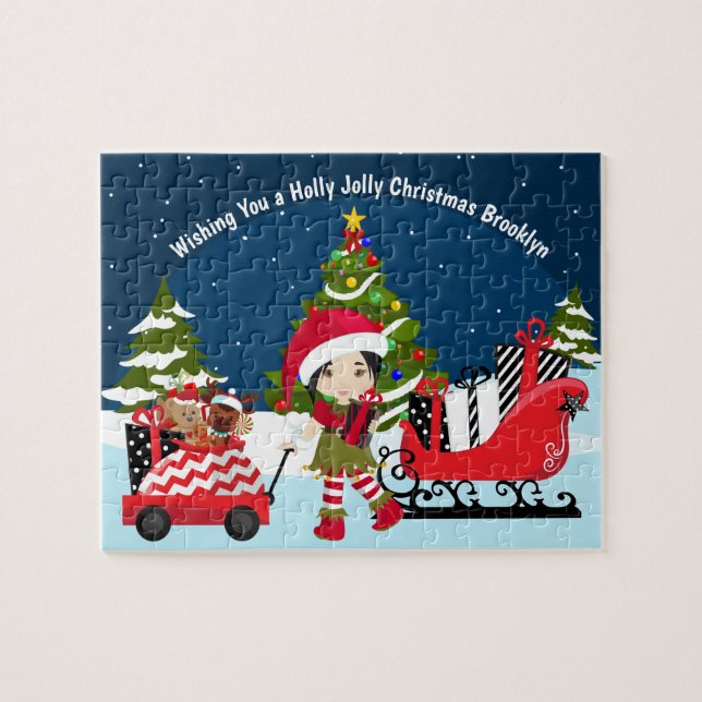 Puzzle Elfe asiatique (Horizontal)