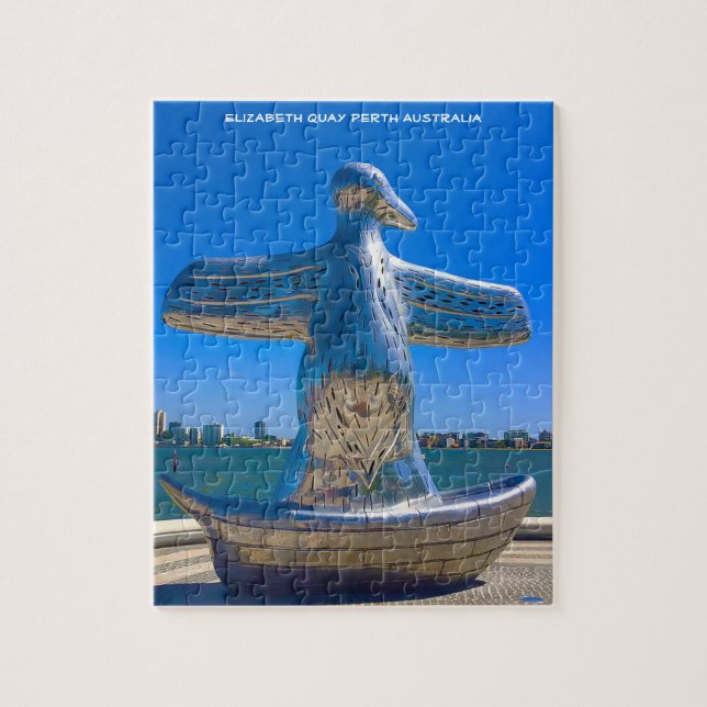 Puzzle Elizabeth Quay Perth Australie (Vertical)