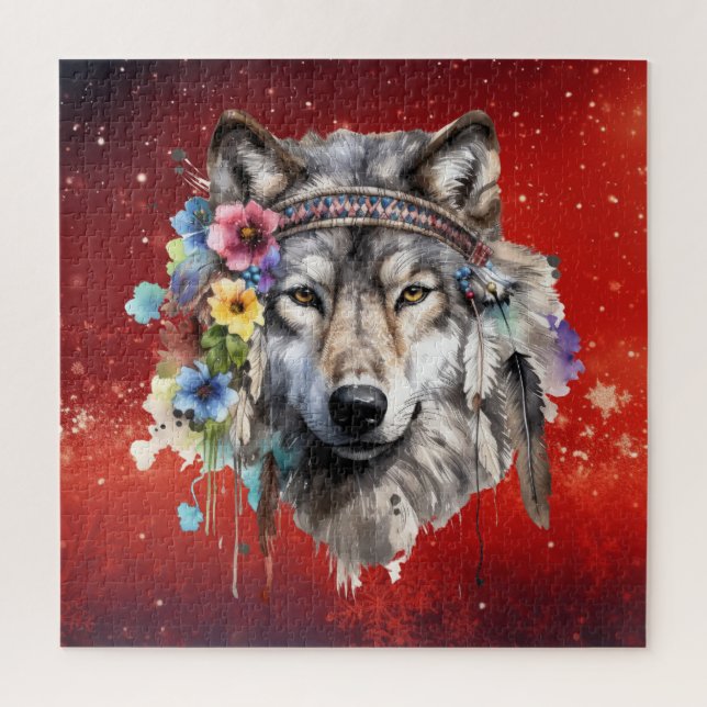 Puzzle Elle-loup (Vertical)