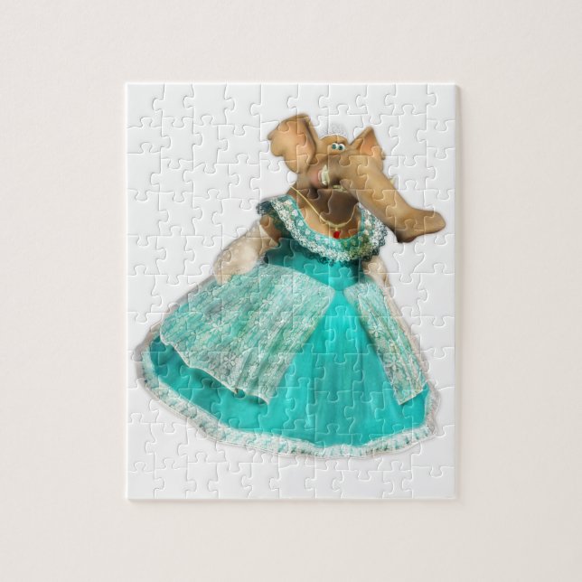 Puzzle Ellie l'éléphant (Vertical)