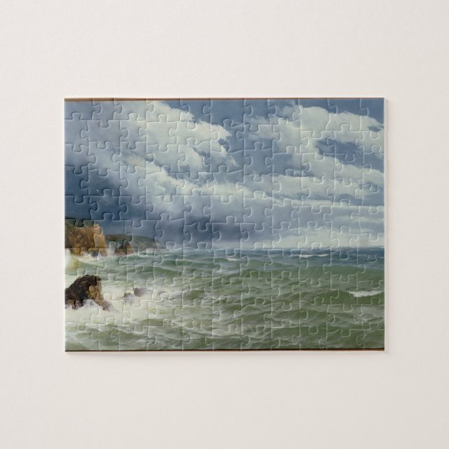 Puzzle Embarquant dans les mers ouvertes, 1882 (huile sur (Horizontal)