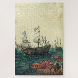 Puzzle Embarquement à Margate de l'Électeur Palatine