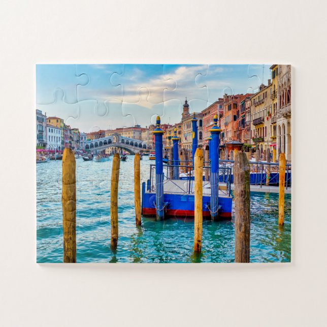 Puzzle Embarquement dans le Canal Grande (Horizontal)