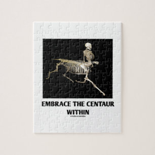 Puzzle Embrassez le centaure dans (le squelette)