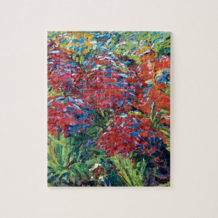 Puzzle Emil Nolde Fleurs Rouges Expressionnisme Art