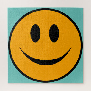 Puzzle Emoji du visage souriant