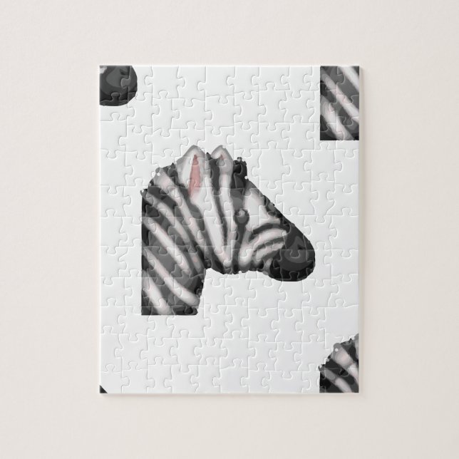 Puzzle emoji zebra (Vertical)