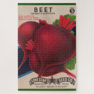 Puzzle Empreinte de paquets de semences des années 1950