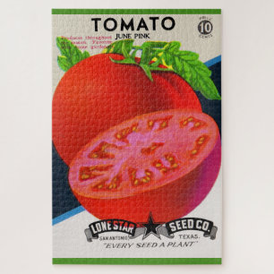 Puzzle Empreinte de tomates dans les années 1950