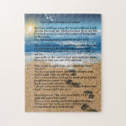 Empreintes de pas dans le sable