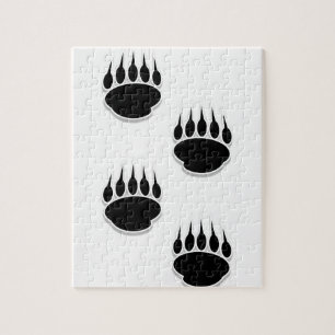 Puzzle Empreintes de pattes de l'ours noir