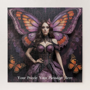 Puzzle Empress papillon gothique Mauve Splendor