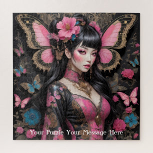 Puzzle Empress rose du monde papillon