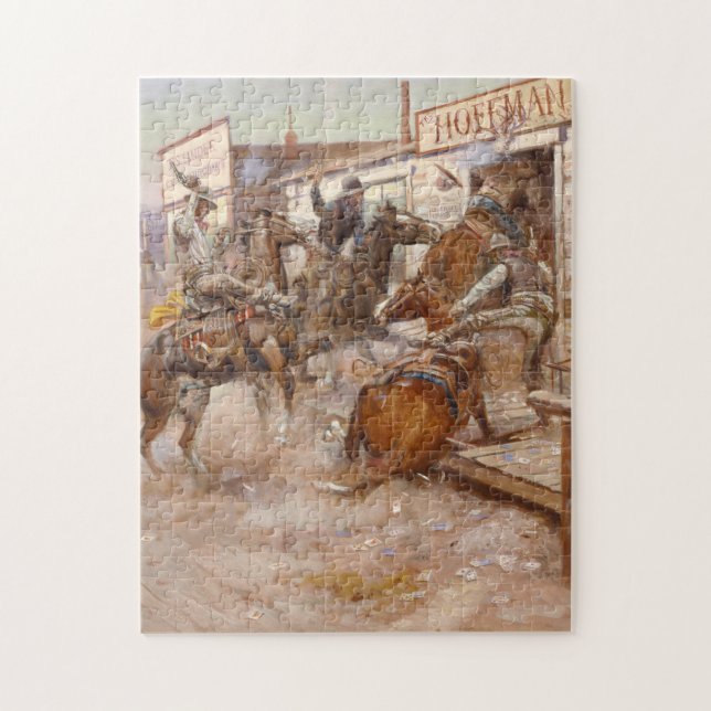 Puzzle En 1909 - Charles Marion Russell (Vertical)