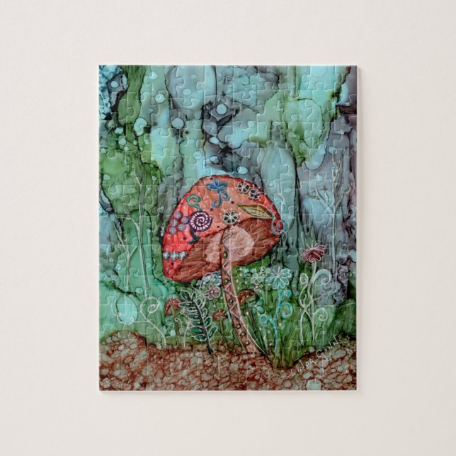 Puzzle en boîte de champignons magiques (Vertical)