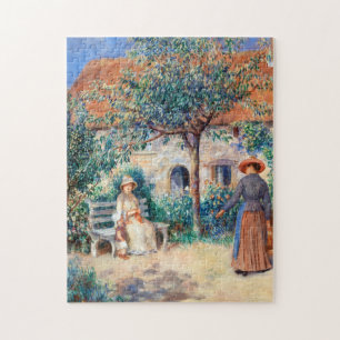 Puzzle En Bretagne par Pierre-Auguste Renoir