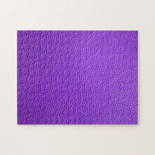 Puzzle en cuir violet