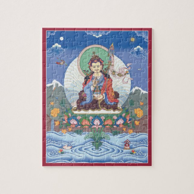 PUZZLE EN ÉTAIN - Padmasambhava (Tib : Guru (Vertical)