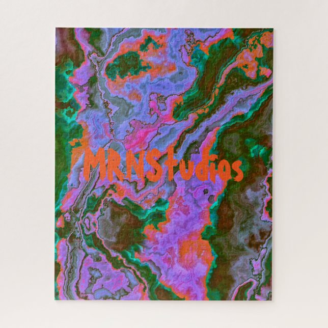 Puzzle en marbre aigre (Vertical)