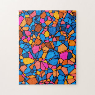 Puzzle en verre tendu