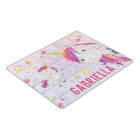 Enfants Aquarelle Rainbow Unicorns & Stars