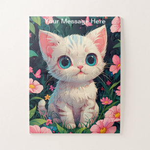 Puzzle Enfants Chiot et Kitten Garden Adventure