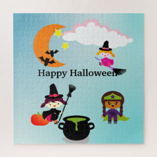 Puzzle Enfants d'Halloween