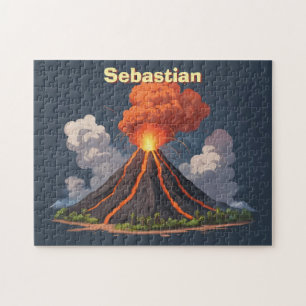 Puzzle Enfants Volcano personnalisés