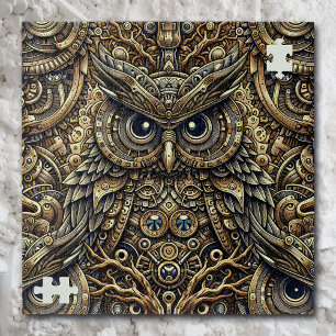 Puzzle Engrenages et choux en métal vapeur