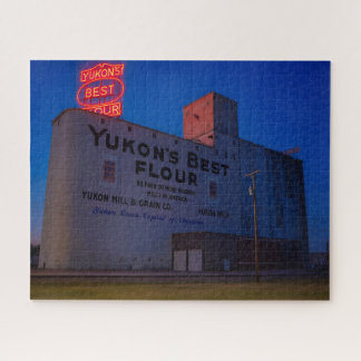Puzzle Enseigne au néon du moulin à farine Yukon' Best au
