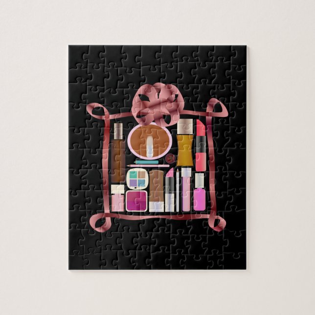 Puzzle Ensemble de cosmétiques (Vertical)