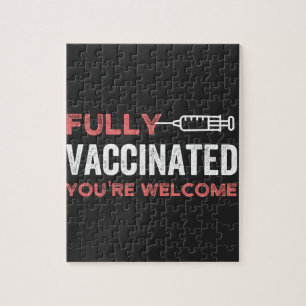 Puzzle Entièrement vacciné Vous êtes le bienvenu