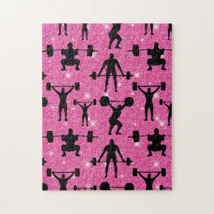 Puzzle Entraînement Fitness Gymnastique Sport Paillettes