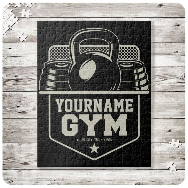 Puzzle Entraîneur de fitness de Kettlebell (Créateur téléchargé)