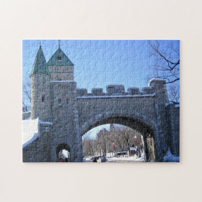 Puzzle Entrance to Old Québec, Québec, Canada (Horizontal)