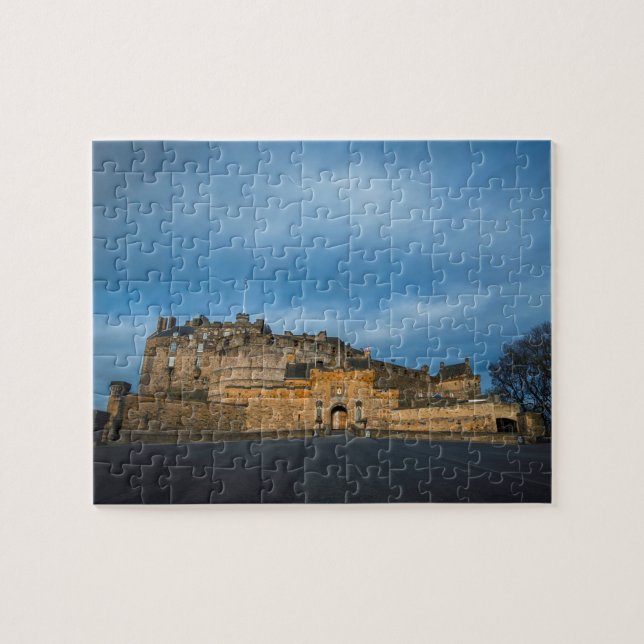 Puzzle Entrée de château d'Edimbourg, Edimbourg, Ecosse (Horizontal)