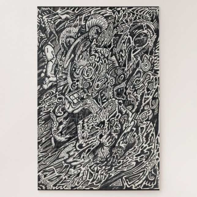 Puzzle Entrez, L'Homme Microdot (Vertical)