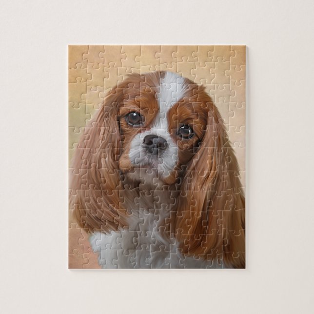 Puzzle Épagneul cavalier du Roi Charles de chien de (Vertical)