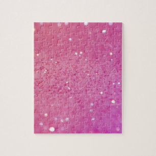 Puzzle Éperche de Parties scintillant rose Neon