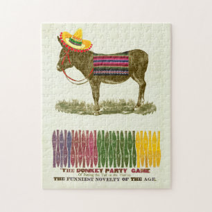 Puzzle Éplucher la queue sur l'âne