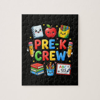 Puzzle Équipage Pré-Maternelle Mignon Élève Premier Jour