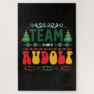 Puzzle Équipe de cadeaux de Noël Rudolf