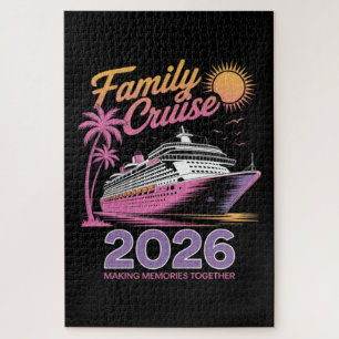 Puzzle Équipe de Croisière Familiale 2026 Voyage Correspo