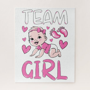Puzzle Équipe de révélation de genre Jeux de filles