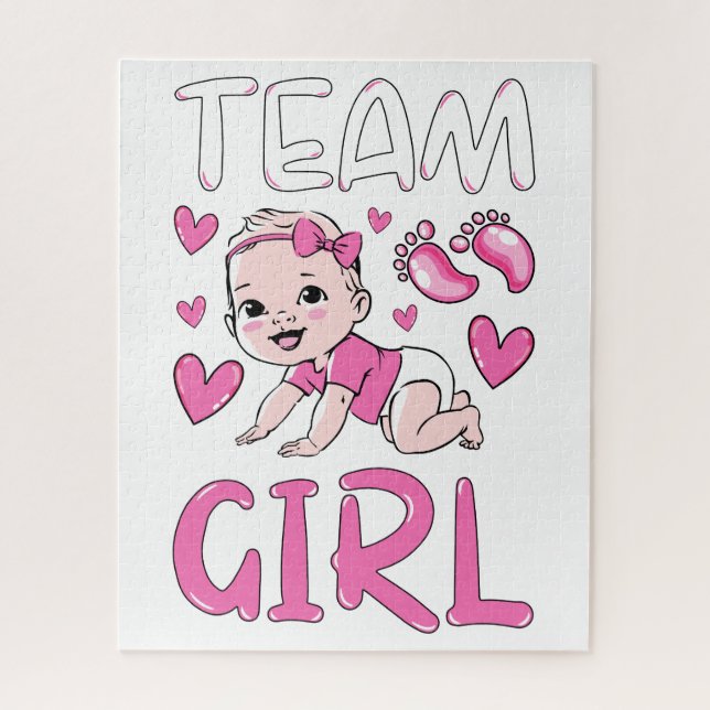 Puzzle Équipe de révélation de genre Jeux de filles (Vertical)