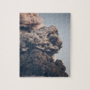 Puzzle Éruption volcanique d'Eyjafjalljokull