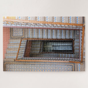 Puzzle Escalier de carrelage coloré Barcelone - 20x30 - 1